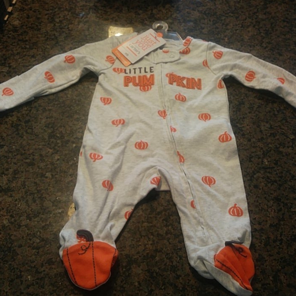 Carter's Newborn Pumpkin Onzie